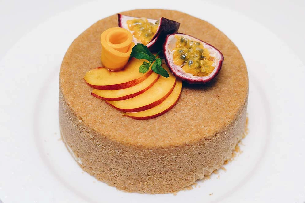 آموزش چیز کیک شکم پر