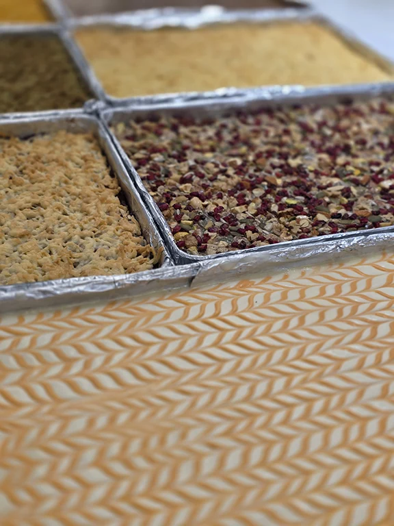 ورکشاپ شیرینی اسلایسی فرانسوی